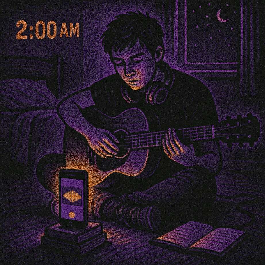 How to Record Song Ideas Quietly at Night