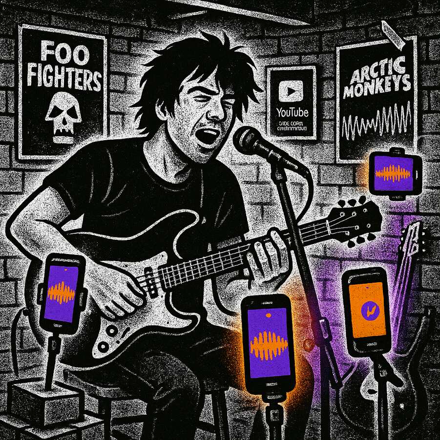 How to film music videos with multiple phones for YouTube